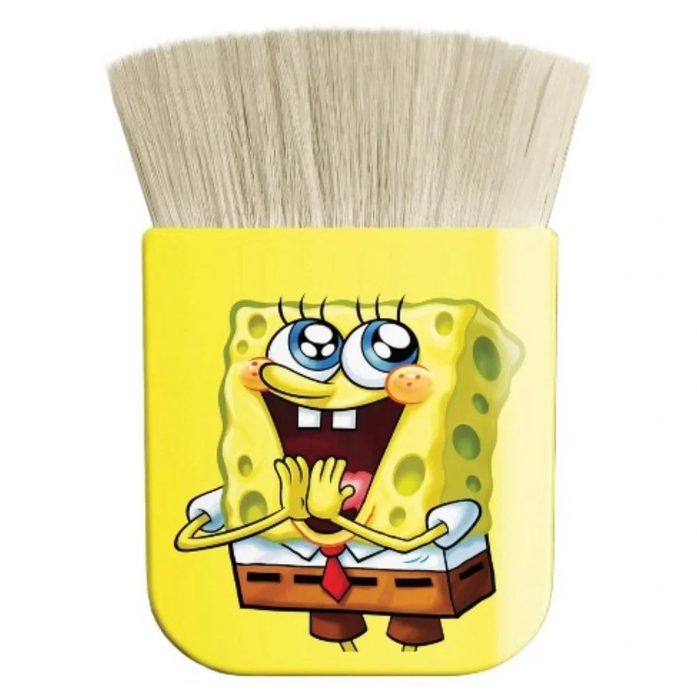 Wet N Wild SpongeBob SquarePants Limited Edition Yellow Flat Kabuki Brush Sealed